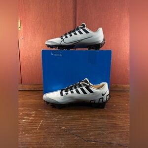 Nike Vapor Edge Speed 360 Football Cleats White Black Grey Mens Size US 11